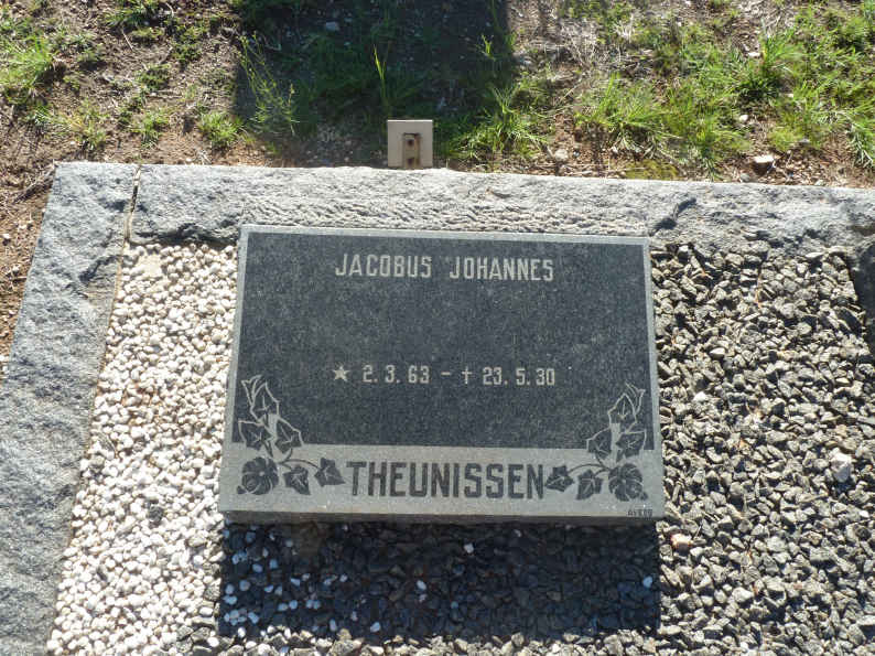 THEUNISSEN Jacobus Johannes 1863-1930