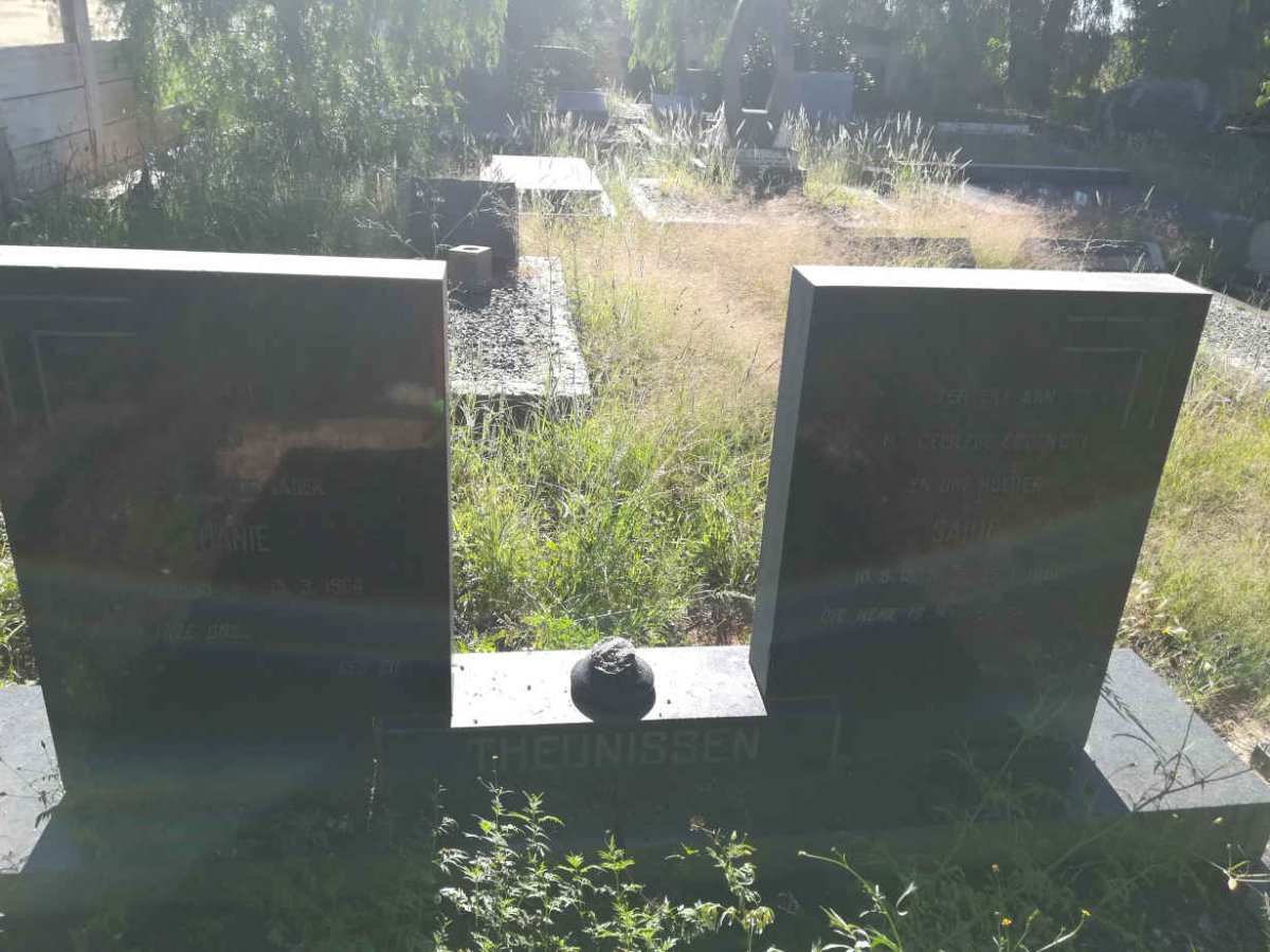 THEUNISSEN Danie 1869-1964 &amp; Sarie 1878-1961