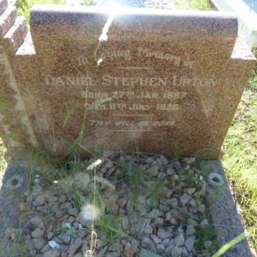 UPTON Daniel Stephen 1887-1936