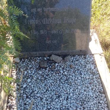 VISAGIE Francois Christiaan 1875-1952