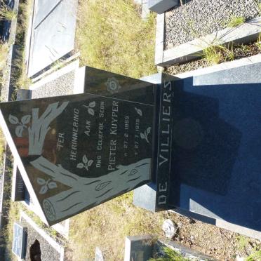 VILLIERS Pieter Kuyper, de 1953-1975