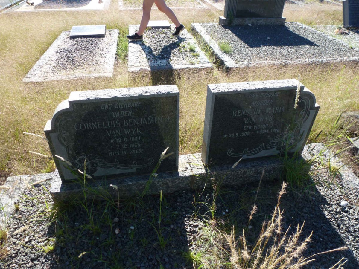 WYK Corneluis Benjamin J., van 1897-1965 &amp; Rensche Maria VICTOR 1905-1982