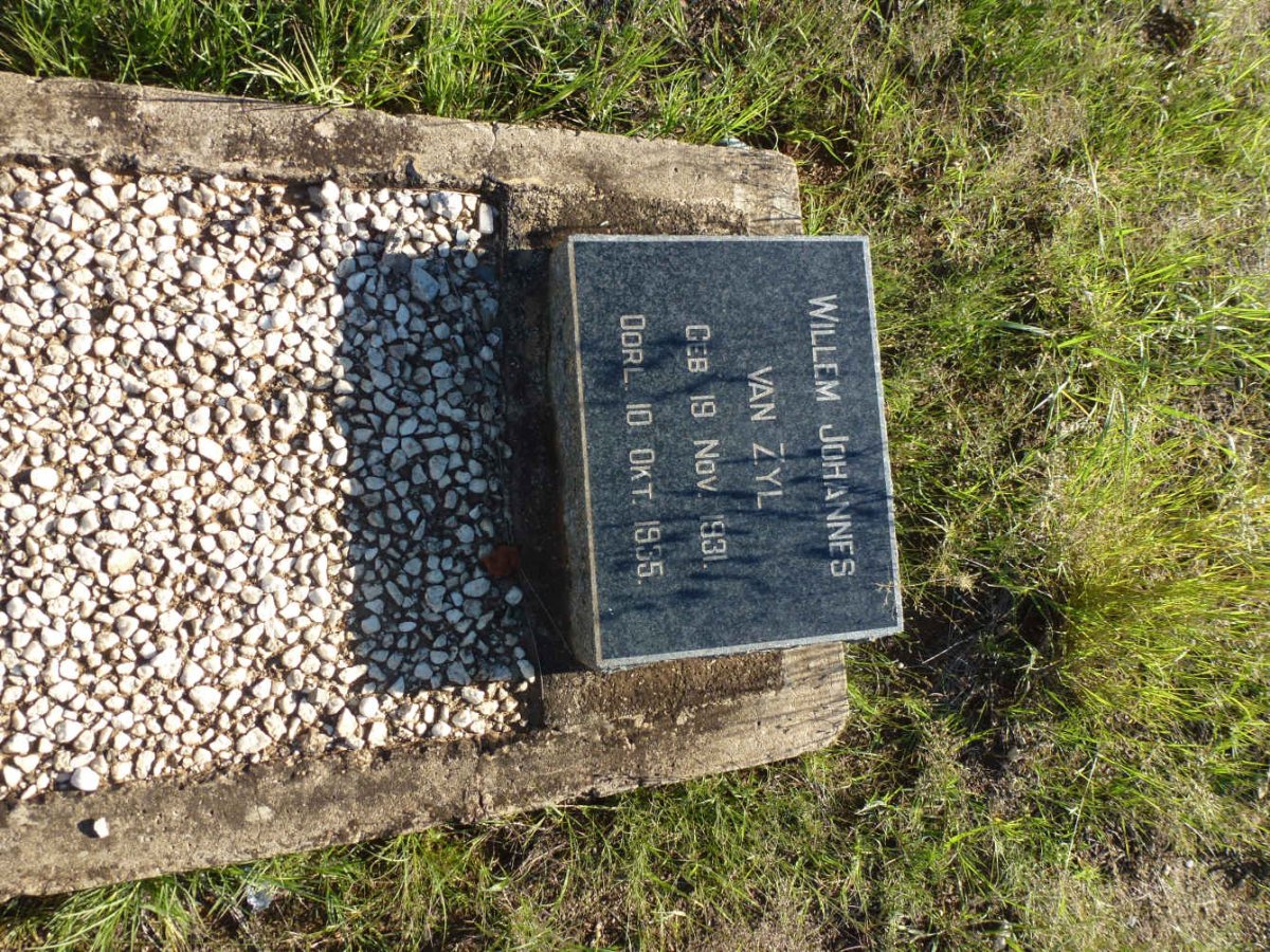 ZYL Willem Johannes, van 1931-1935