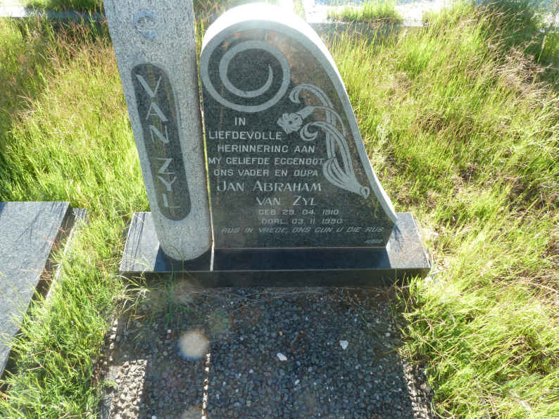 ZYL Jan Abraham, van 1910-1990
