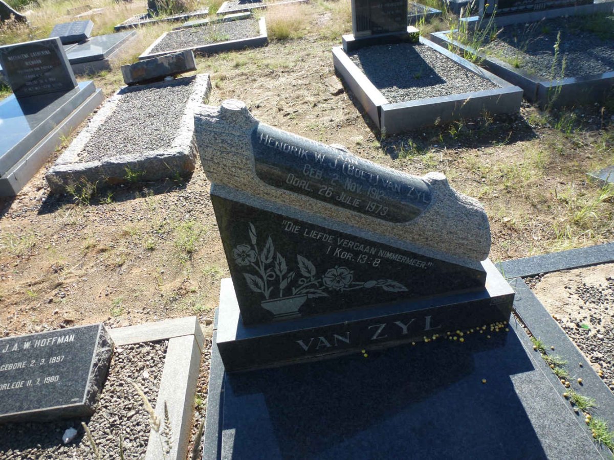 ZYL Hendrik W.J., van 1912-1973