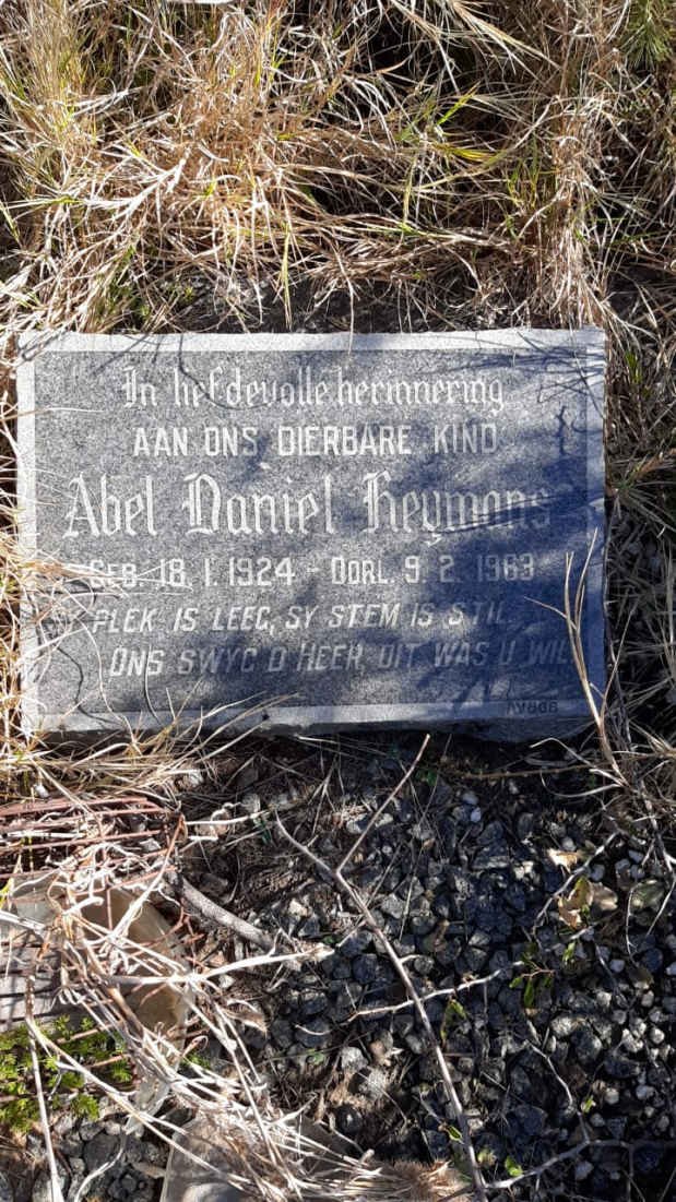 HEYMANS Abel Daniel 1924-1963