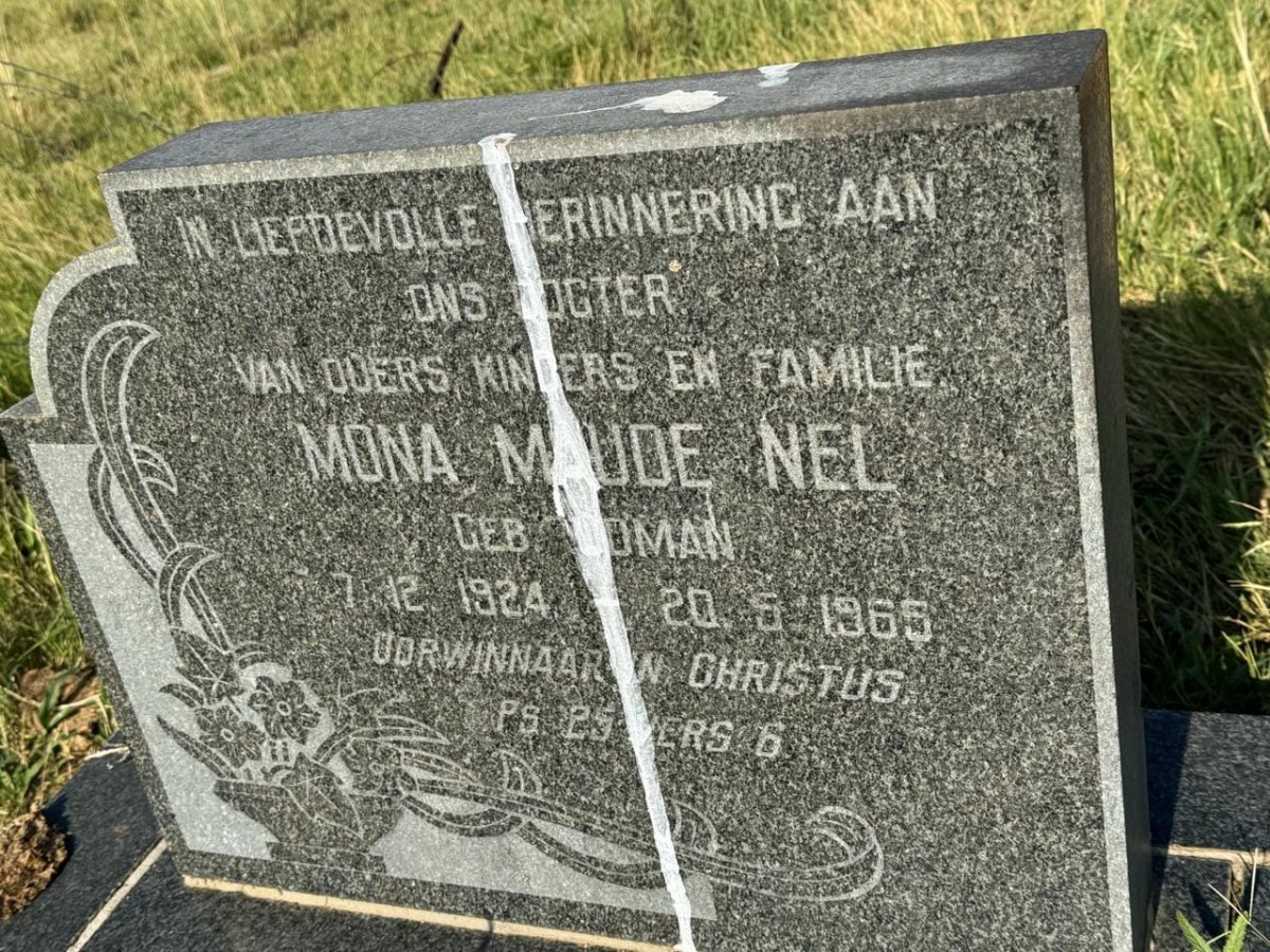 NEL Mona Maude nee ?MAN 1924-1965