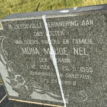 NEL Mona Maude nee ?MAN 1924-1965
