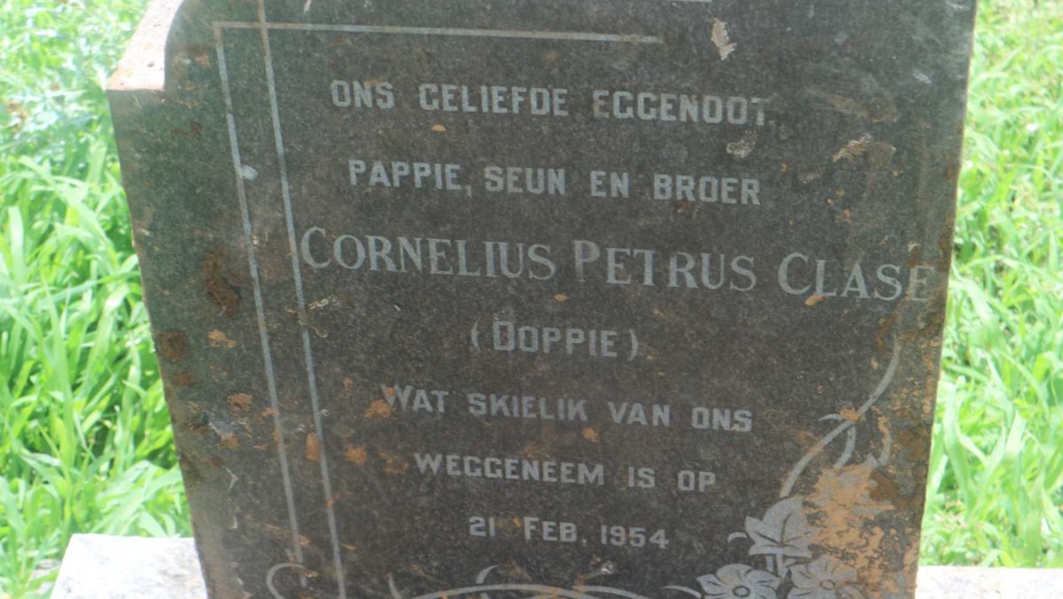 CLASE Cornelius Petrus -1954