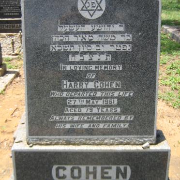 COHEN Harry -1961