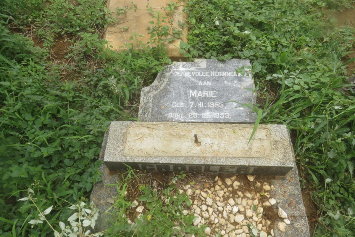 GROBLER Marie 1953-1953