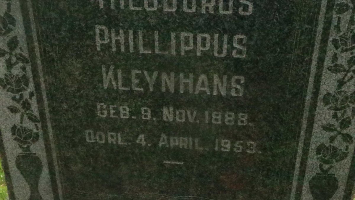 KLEYNHANS Theodorus Phillippus 1888-1953 &amp; Anna Elizabeth CLAASEN 1890-1949