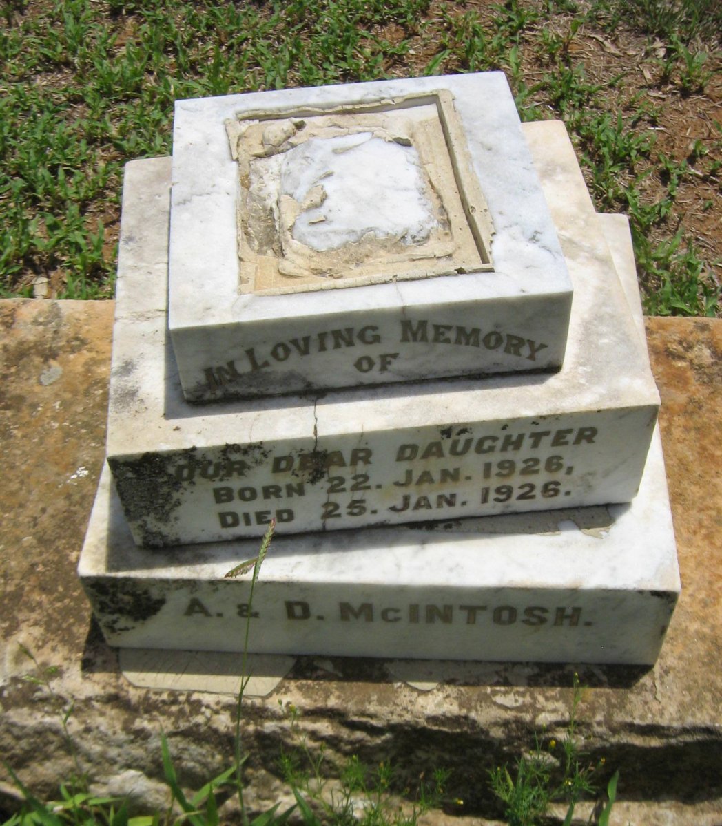 McINTOSH ? 1926-1926