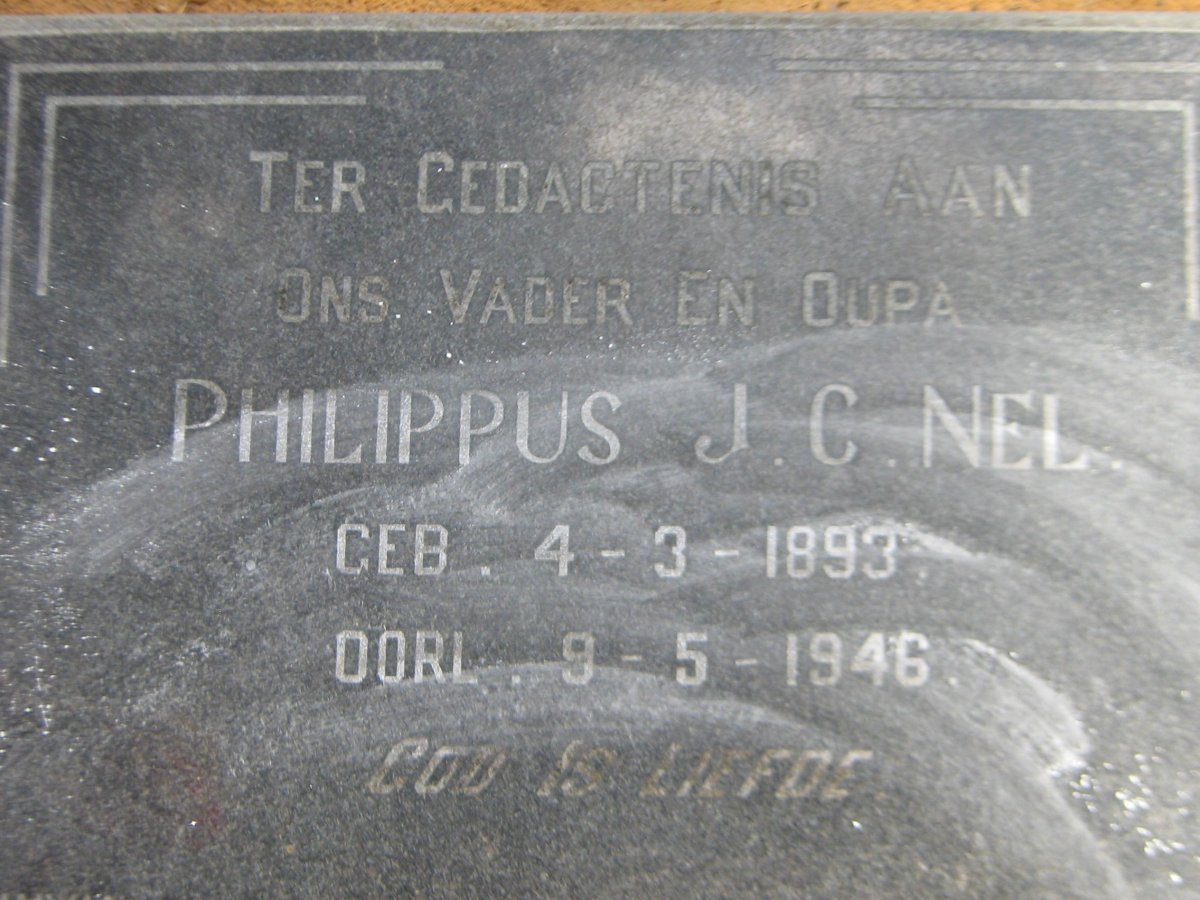 NEL Philippus J.C. 1893-1946