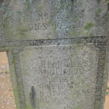 PRETORIUS Hercules Philippus Rudolf 1868-