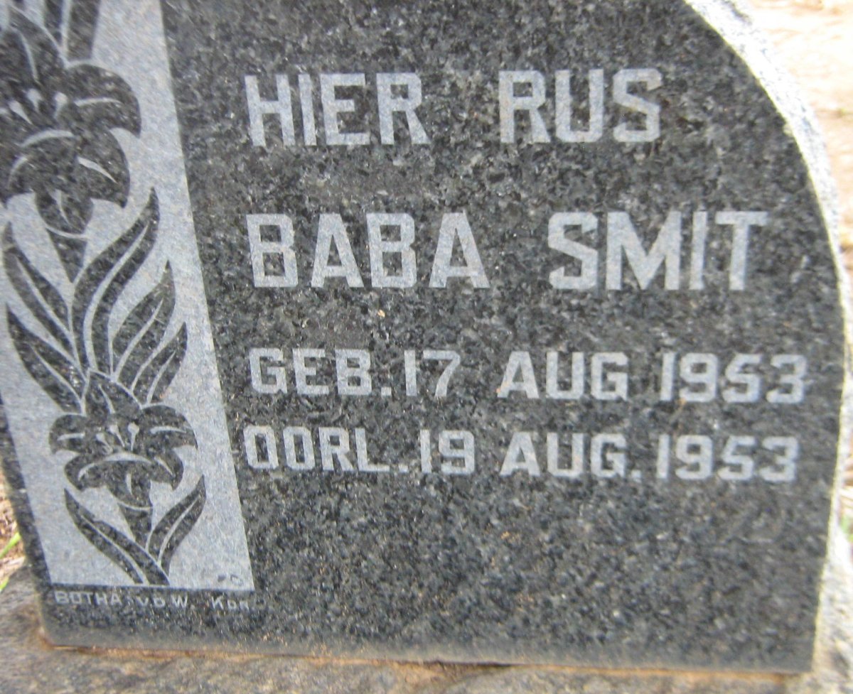 SMIT Baba 1953-1953