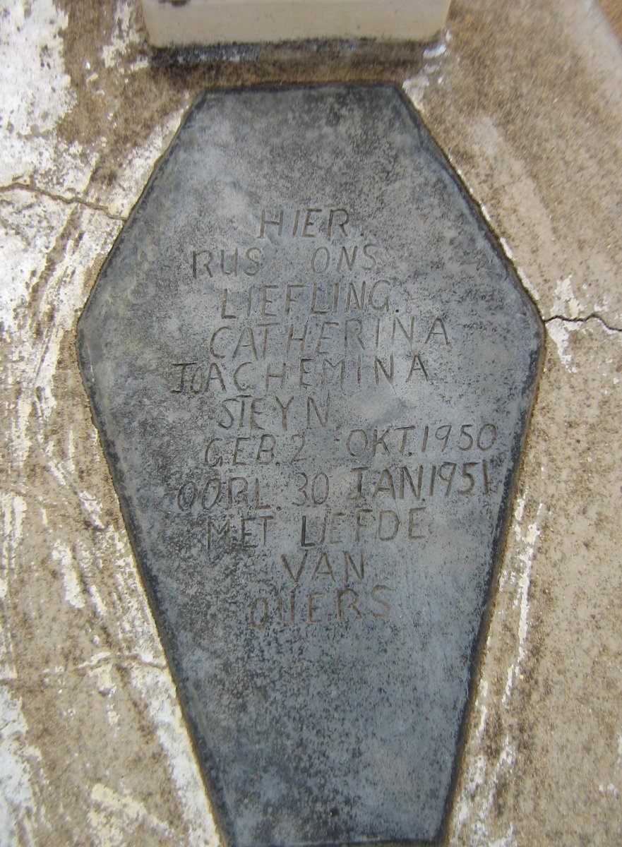 STEYN Catherina Joachemina 1950-1951