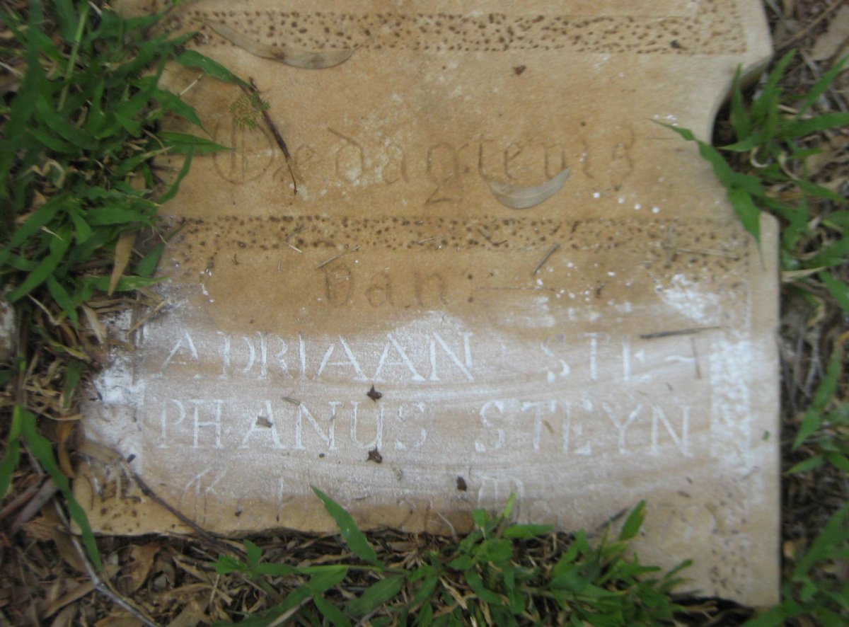 STEYN Adriaan Stephanus 1879-1943