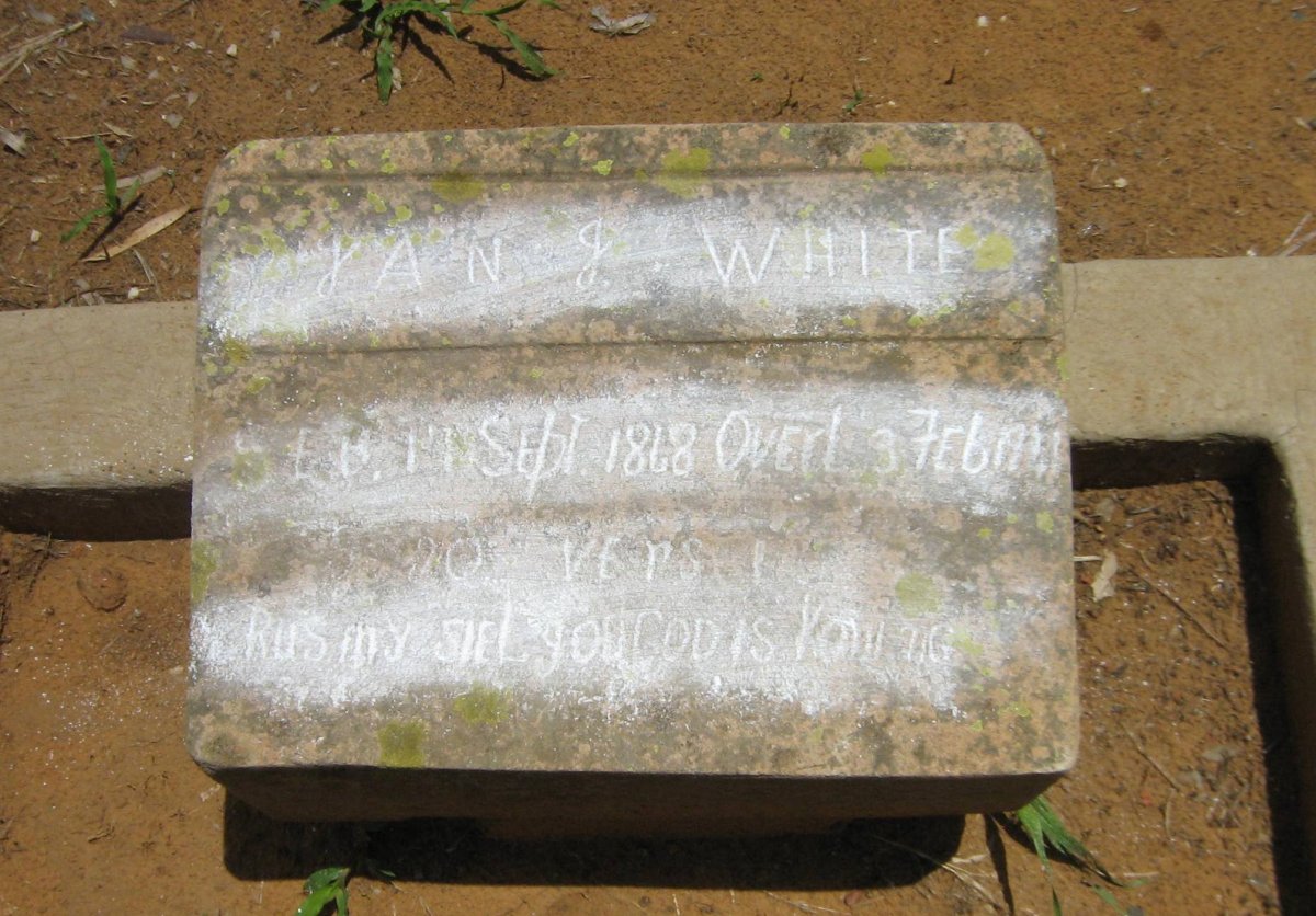 WHITE Jan J. 1868-1941