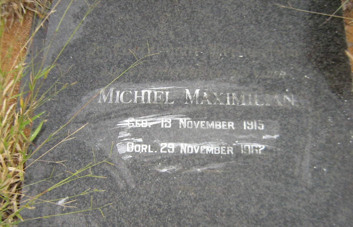 BERGH Michiel Maximilian 1915-1962