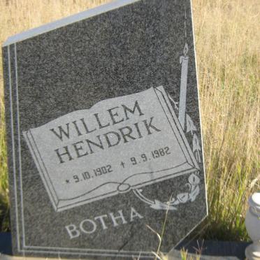 BOTHA Willem Hendrik 1902-1982