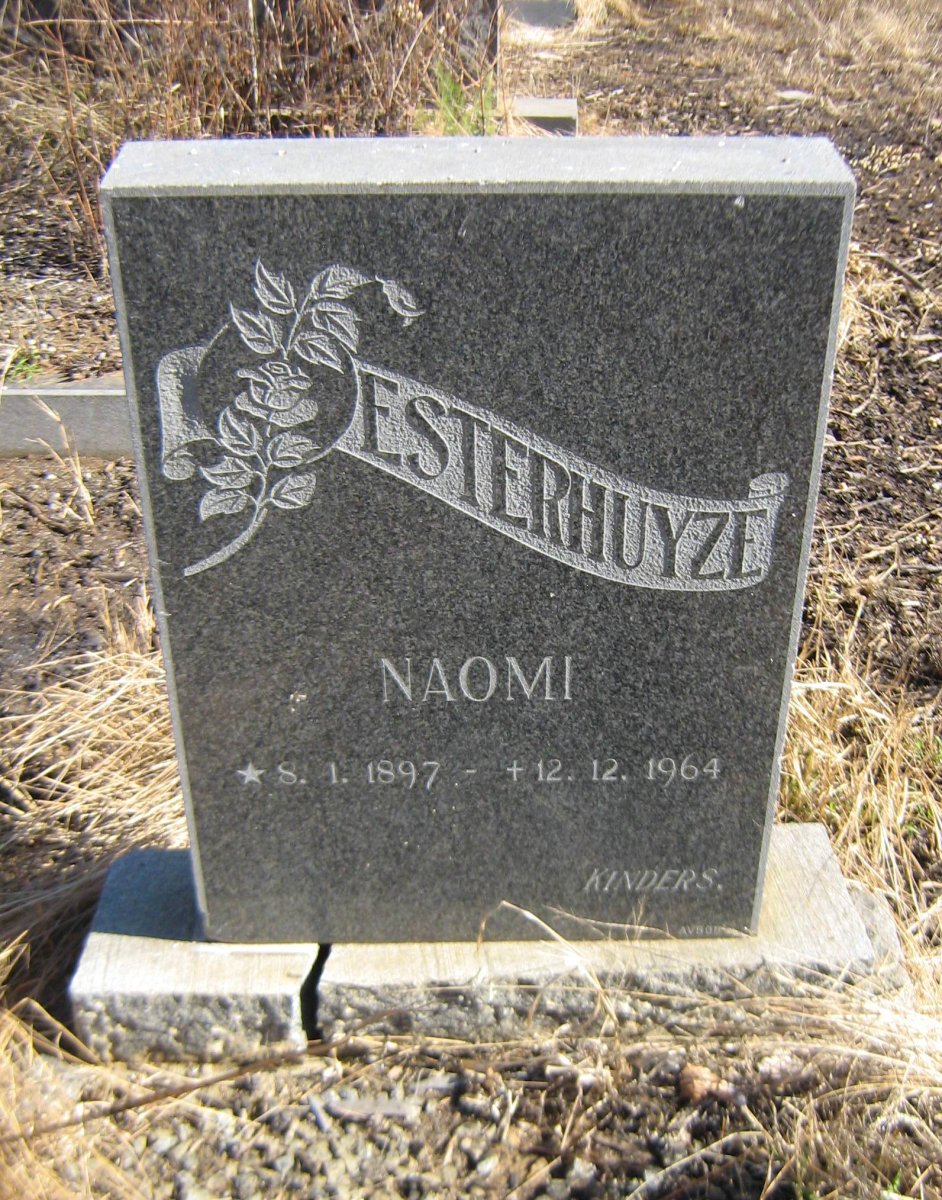 ESTERHUYZE Naomi 1897-1964