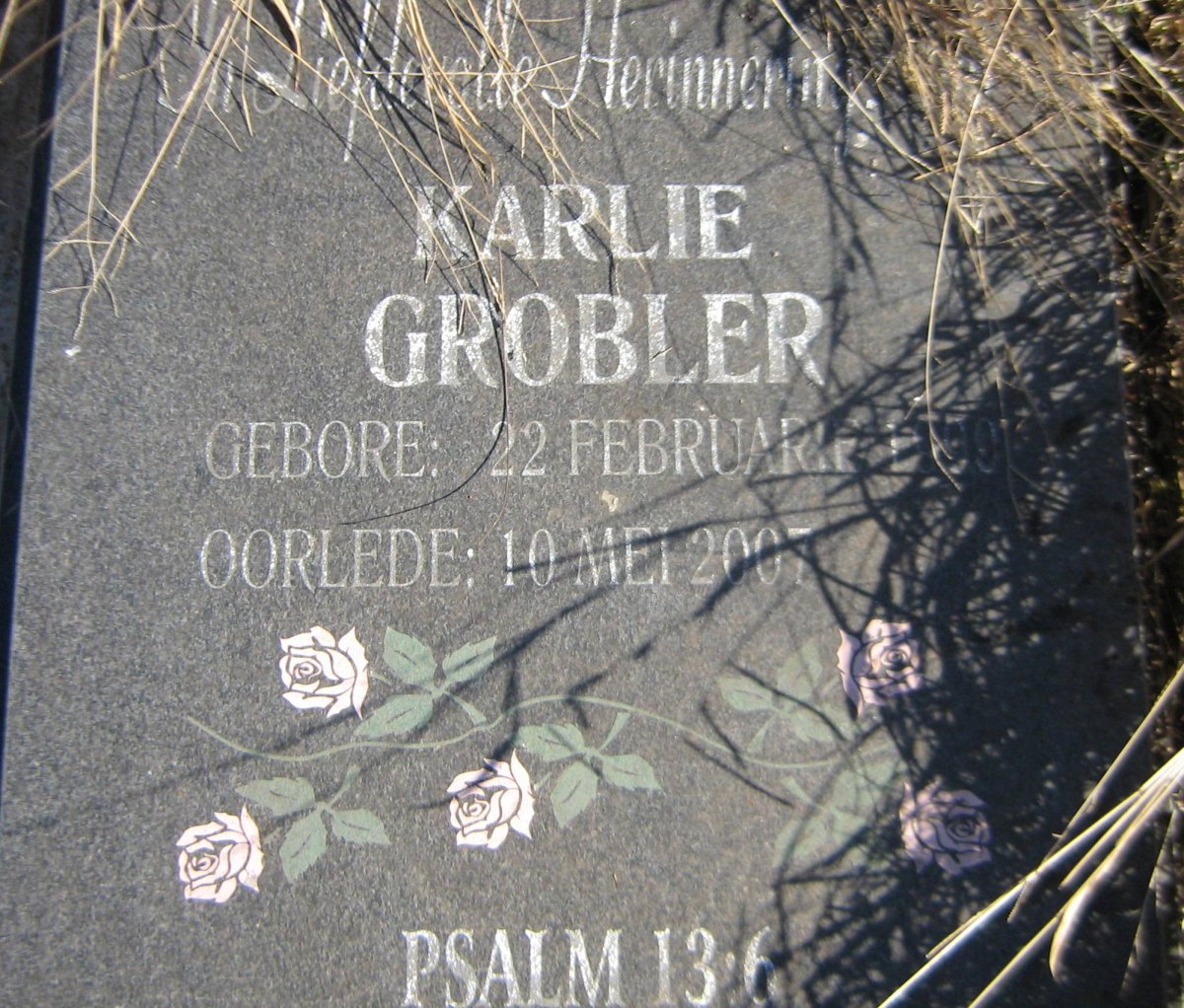 GROBLER Karlie 1999-2007