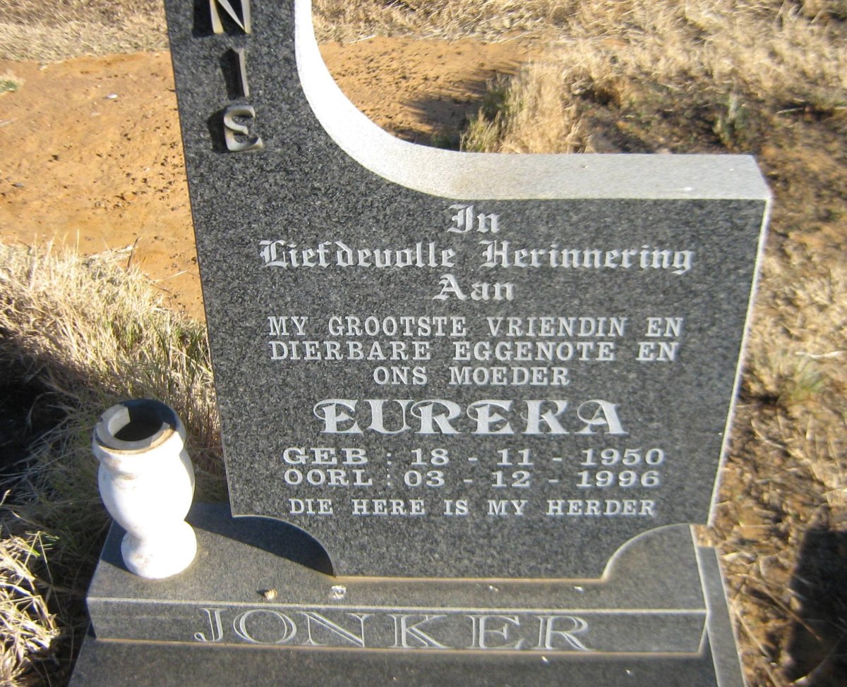 JONKER Eureka 1950-1996