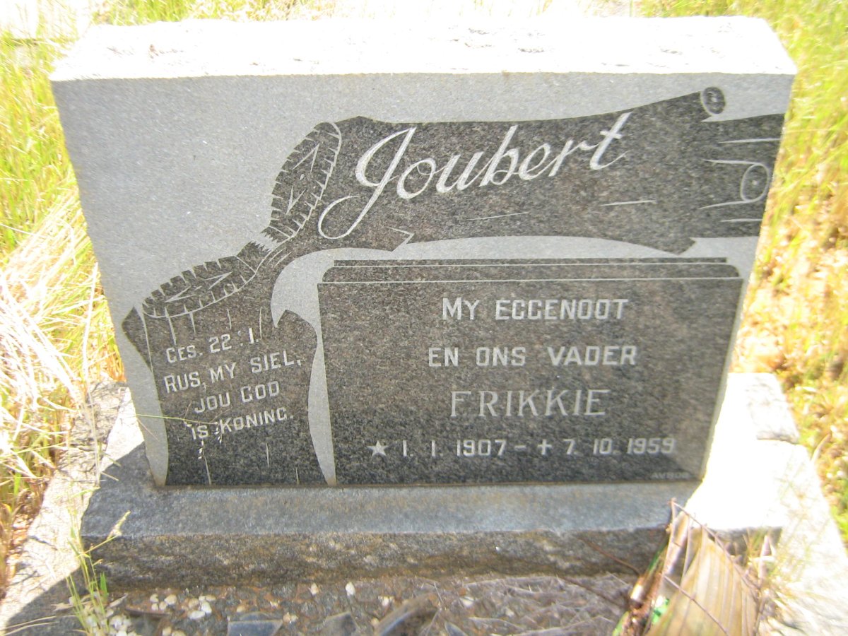 JOUBERT Frikkie 1907-1959