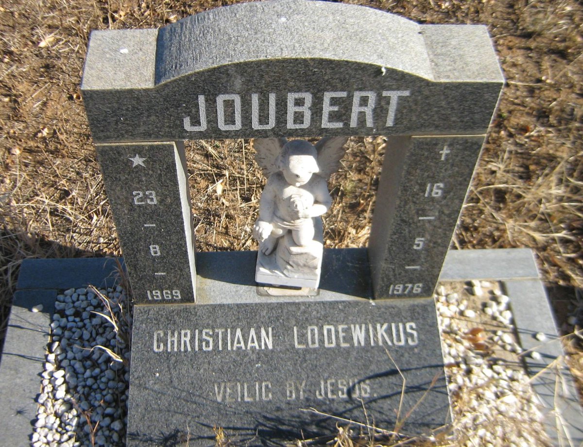 JOUBERT Christiaan Lodewikus 1969-1976