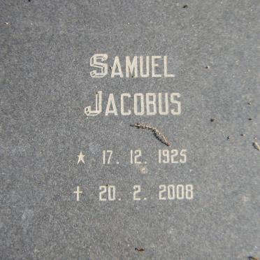 JAARSVELD Samuel Jacobus, van 1925-2008 &amp; Magdalena Susara Christina Wilhelmina 1924-2005