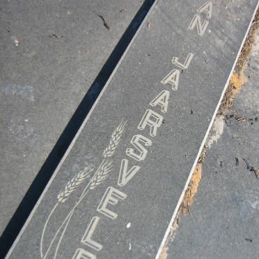 JAARSVELD Samuel Jacobus, van 1925-2008 &amp; Magdalena Susara Christina Wilhelmina 1924-2005