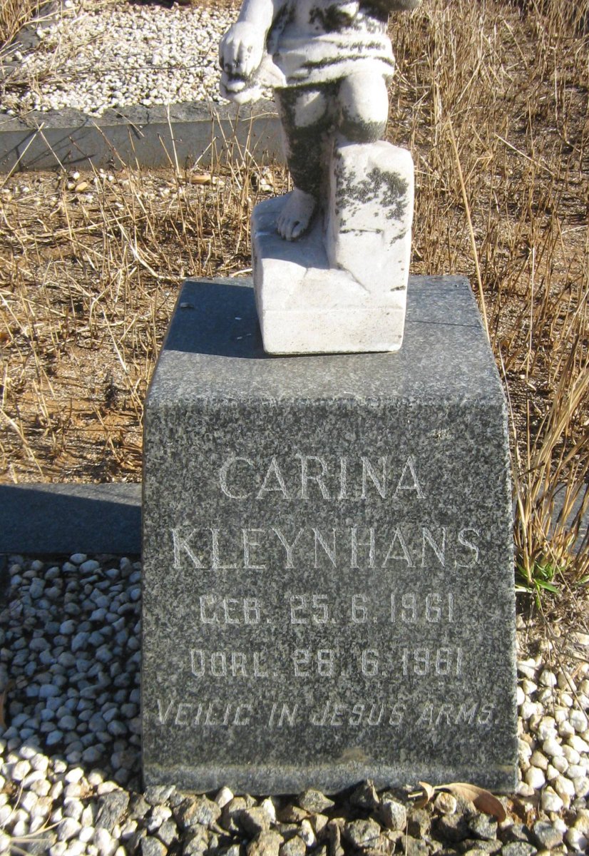 KLEYNHANS Carina 1961-1961