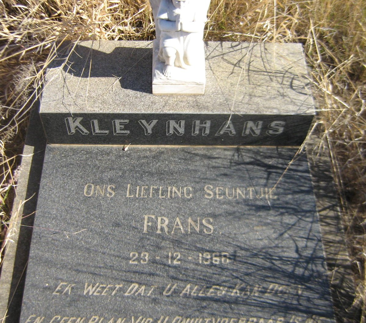 KLEYNHANS Frans 1968-1968