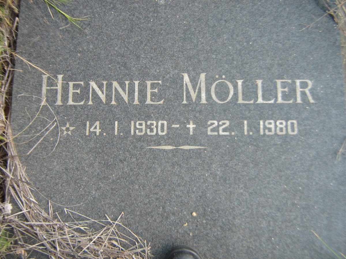 MOLLER Hennie 1930-1980