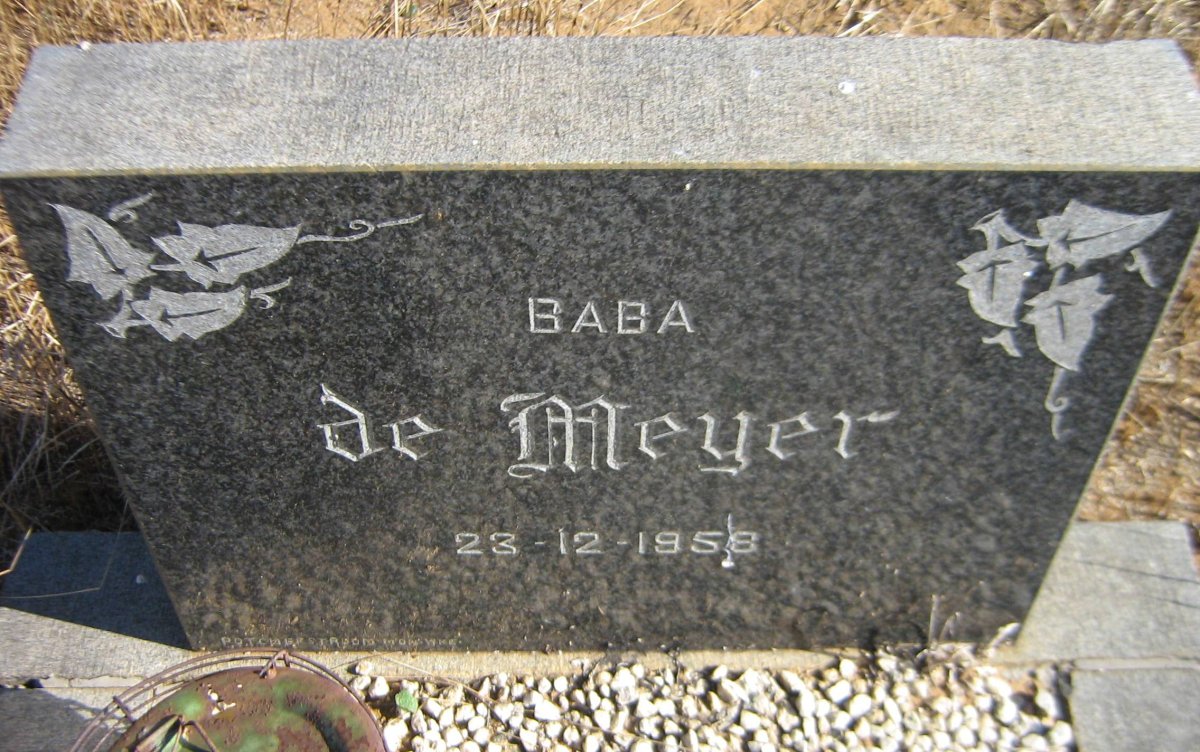 MEYER, de 1958-1958