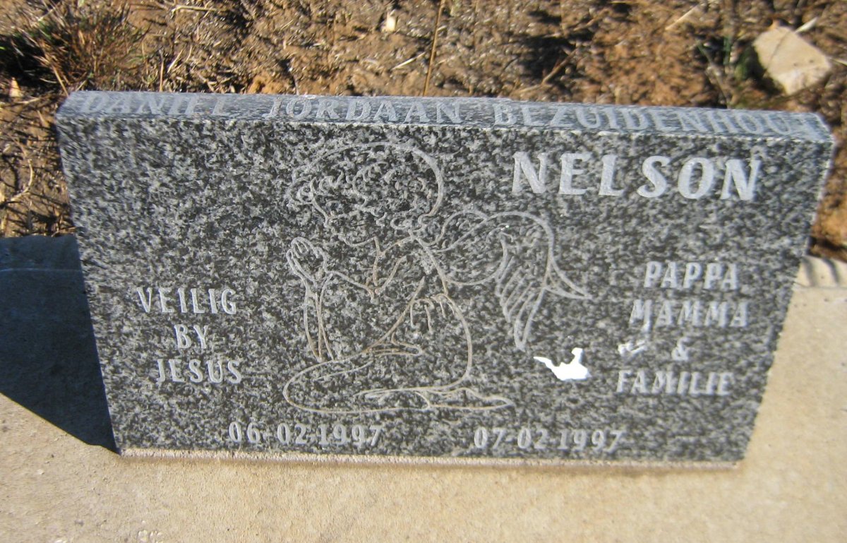 NELSON Daniel Jordaan Bezuidenhout 1997-1997