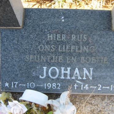 NIEKERK Johan, van 1982-1983