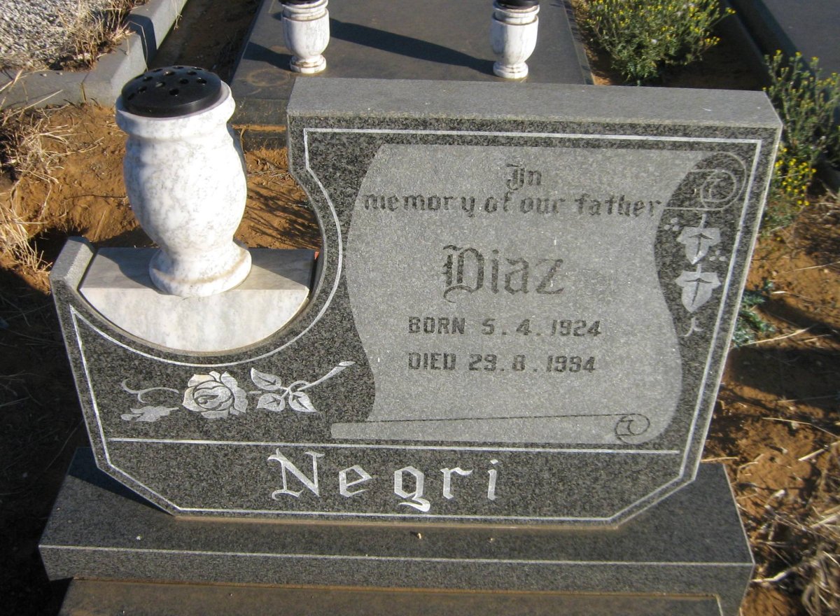 NEGRI Diaz 1924-1994