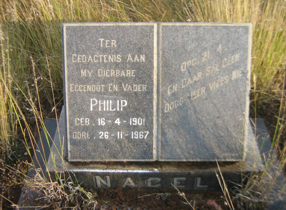 NAGEL Philip 1901- 967
