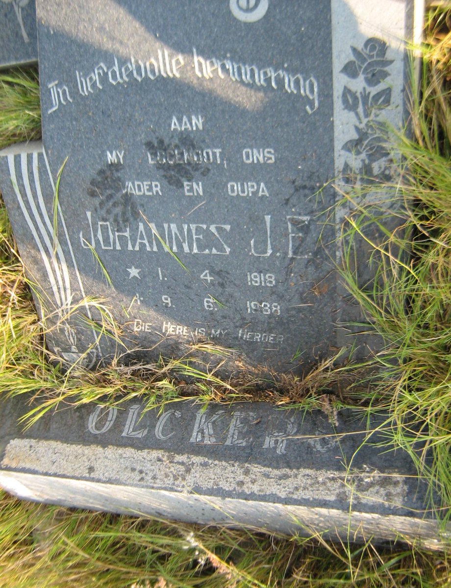 OLCKERS Johannes J.E. 1918-1988