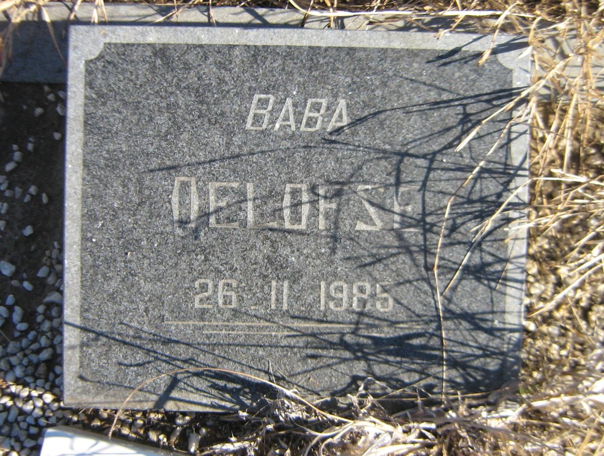 OELOFSE 1985-1985