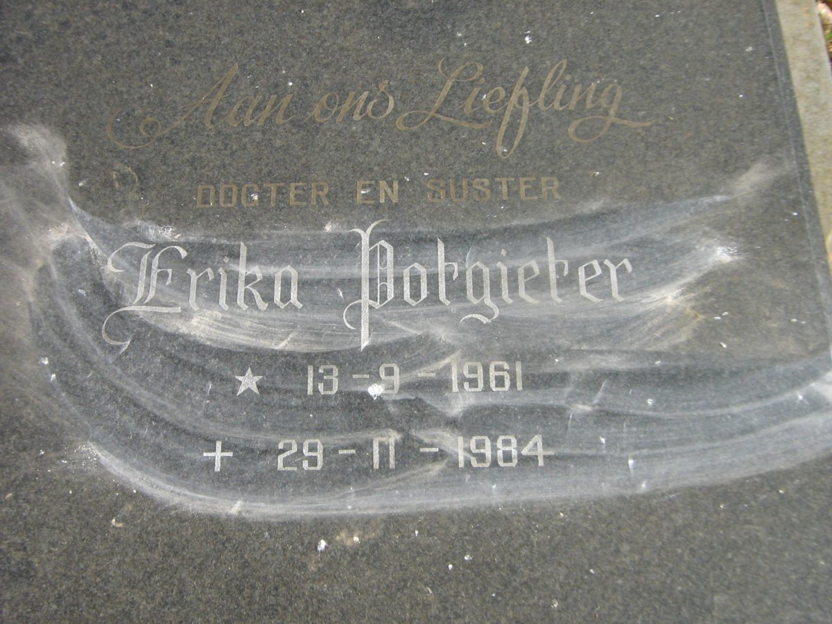 POTGIETER Erika 1961-1984