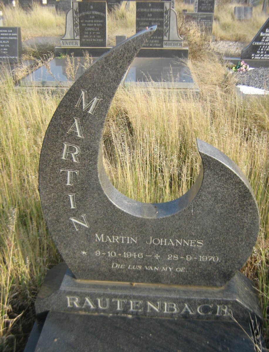 RAUTENBACH Martin Johannes 1946-1970