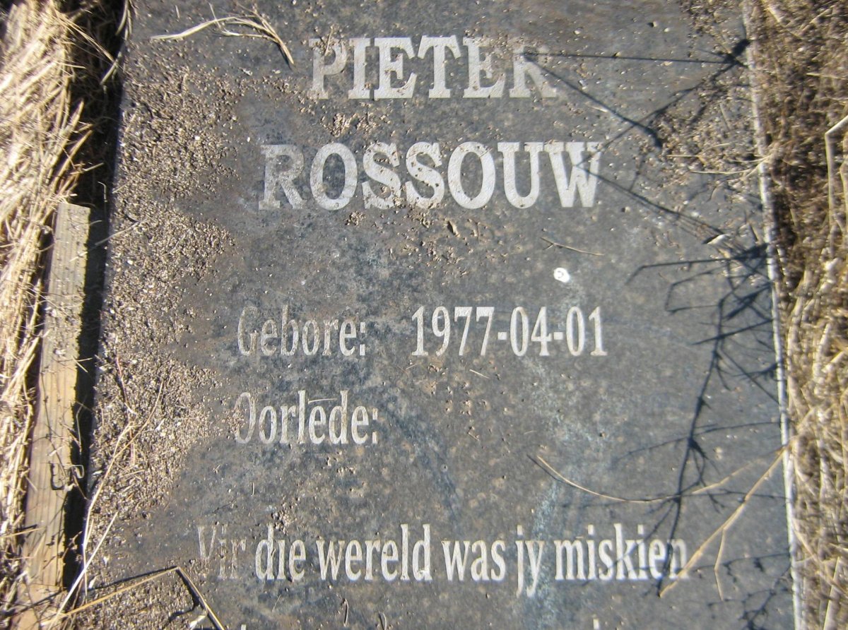 ROSSOUW Pieter 1977-