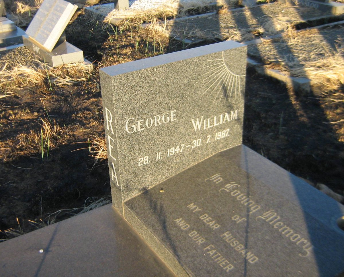 REA George William 1947-1987