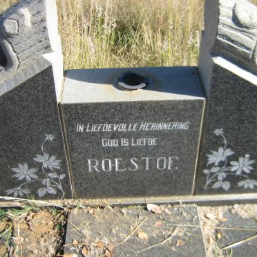 ROESTOF Daniel Johannes 1913-1989 &amp; Heibrecht Maria ENGELBRECHT 1914-1982