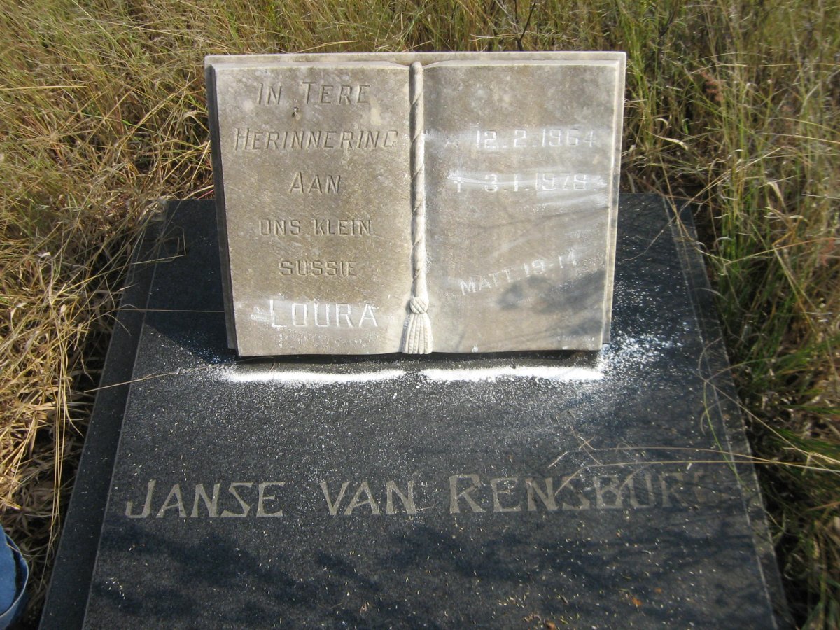 RENSBURG Loura, Janse van 1964-1978