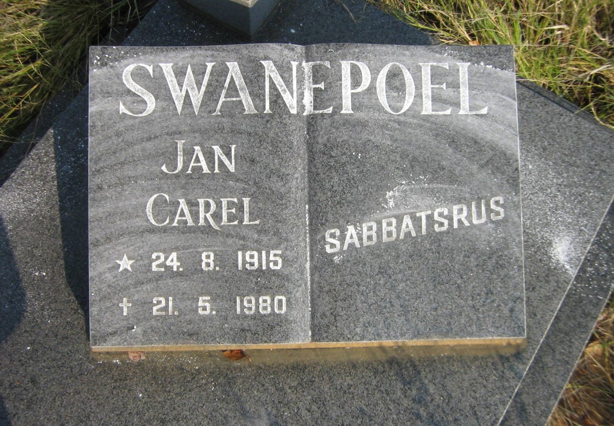 SWANEPOEL Jan Carel 1915-1980