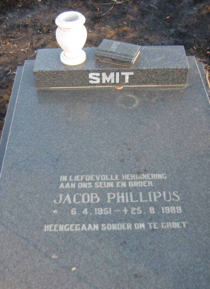 SMIT Jacob Phillipus 1951-1989